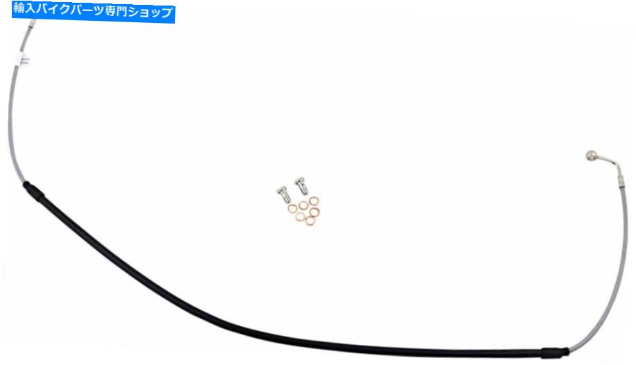 Hoses ガルファーブレーキステンレス鋼フロント油圧ブレーキラインキット-FK003D187-1 Galfer Brakes Stainless Steel Front Hydraulic Brake Line Kit - FK003D187-1【並行輸入品】