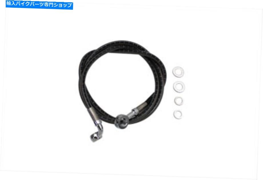 Hoses ステンレススチールフロントブレーキホース45-7/8インチフィットハーレーデビッドソン Stainless Steel Front Brake Hose 45-7/8 inch fits Harley Davidson【並行輸入品】