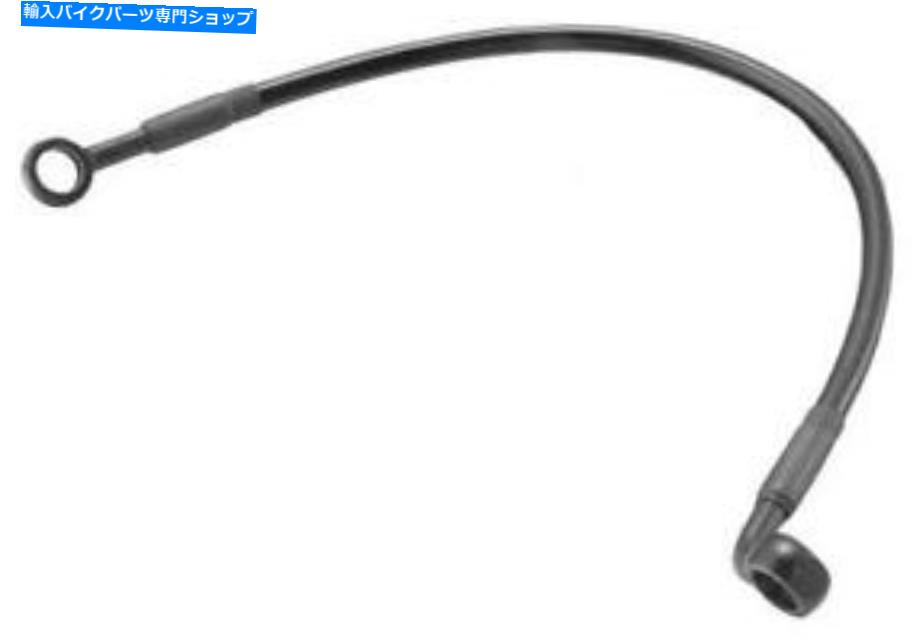 Hoses グッドリッジエボニー2ブレーキラインキットリア＃HD0095-1RPBK/BKハーレーデビッドソンダイナ Goodridge Ebony 2 Brake Line Kit Rear #HD0095-1RPBK/BK Harley Davidson Dyna【並行輸入品】