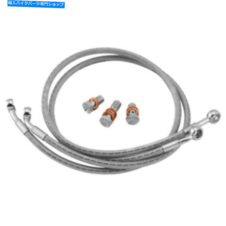 Hoses 2009年スズキGSX-R1000ステンレス鋼編組ブレーキラインキットグッドリッジ Fits 2009 Suzuki GSX-R1000 Stainless Steel Braided Brake Line Kit Goodridge【並行輸入品】