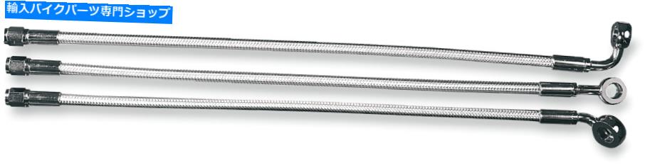 Hoses マグナムスターリングクロマイトIIデザイナーシリーズフロントアッパーブレーキライン37921 Magnum Sterling Chromite II Designer Series Front Upper Brake Line 37921【並行輸入品】
