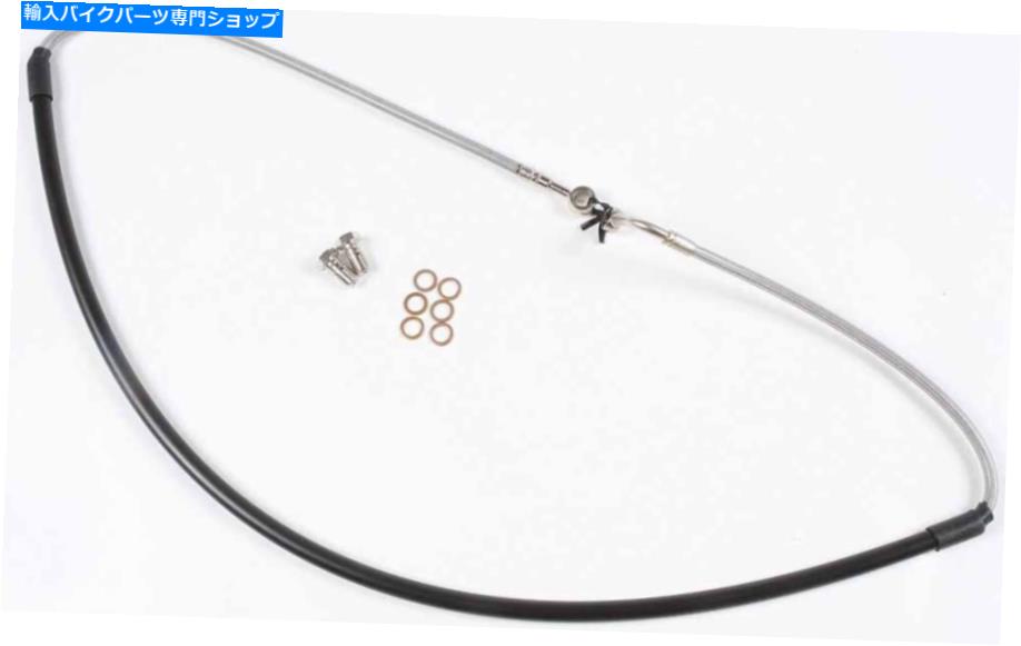 Hoses ガルファーブレーキステンレス鋼フロント油圧ブレーキラインキット-FK003D187 Galfer Brakes Stainless Steel Front Hydraulic Brake Line Kit - FK003D187【並行輸入品】