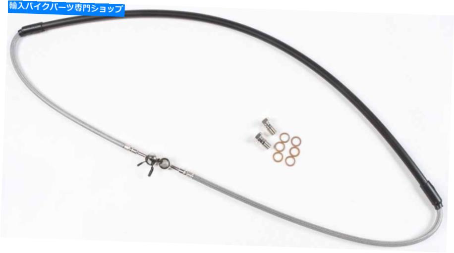 Hoses ガルファーブレーキステンレス鋼フロント油圧ブレーキラインキット-FK003D206 Galfer Brakes Stainless Steel Front Hydraulic Brake Line Kit - FK003D206【並行輸入品】