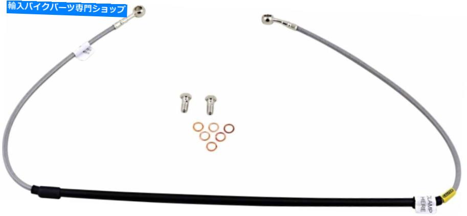 Hoses ガルファーブレーキステンレス鋼フロント油圧ブレーキラインキット-FK003D427-1 Galfer Brakes Stainless Steel Front Hydraulic Brake Line Kit - FK003D427-1【並行輸入品】