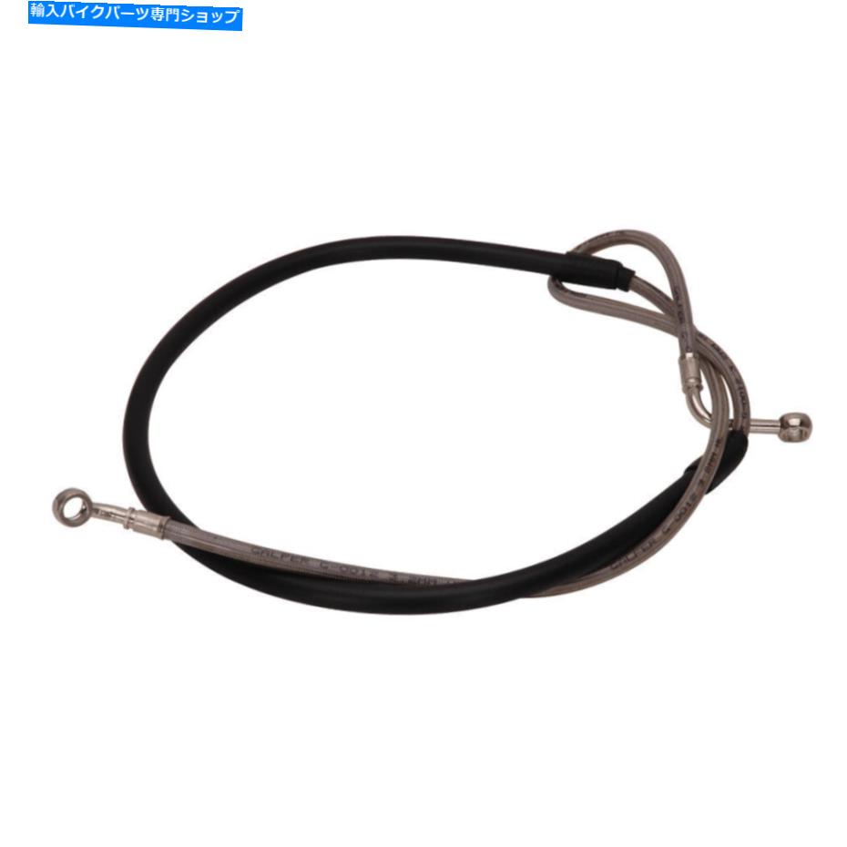 Hoses ヤマハYXZ1000R SS 2017-2018用のガルファーフロントUTVスチール編組ブレーキライン Galfer Front UTV Steel Braided Brake Line For YAMAHA YXZ1000R SS 2017-2018【並行輸入品】