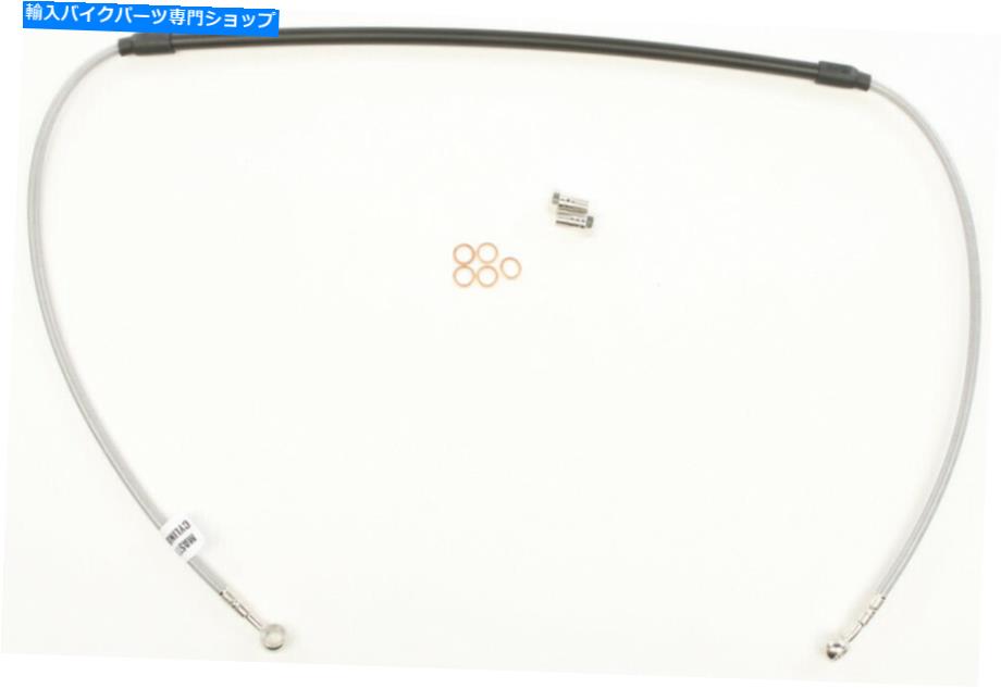 Hoses ガルファースチールアウター編組フロントブレーキラインスズキ2004 RM250 RM 250ステンレス Galfer Steel Outer Braided Front Brake Line Suzuki 2004 RM250 RM 250 Stainless【並行輸入品】 42,543円