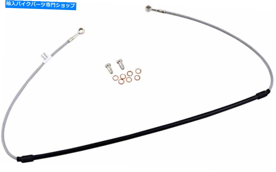 Hoses ガルファーブレーキステンレス鋼フロント油圧ブレーキラインキット-FK003D461-1 Galfer Brakes Stainless Steel Front Hydraulic Brake Line Kit - FK003D461-1【並行輸入品】