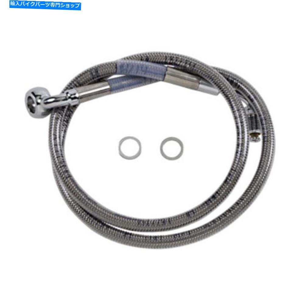 Hoses ドラッグスペシャルティーズブレーキライン-18-ソフトアイル - ステンレス鋼+10 \