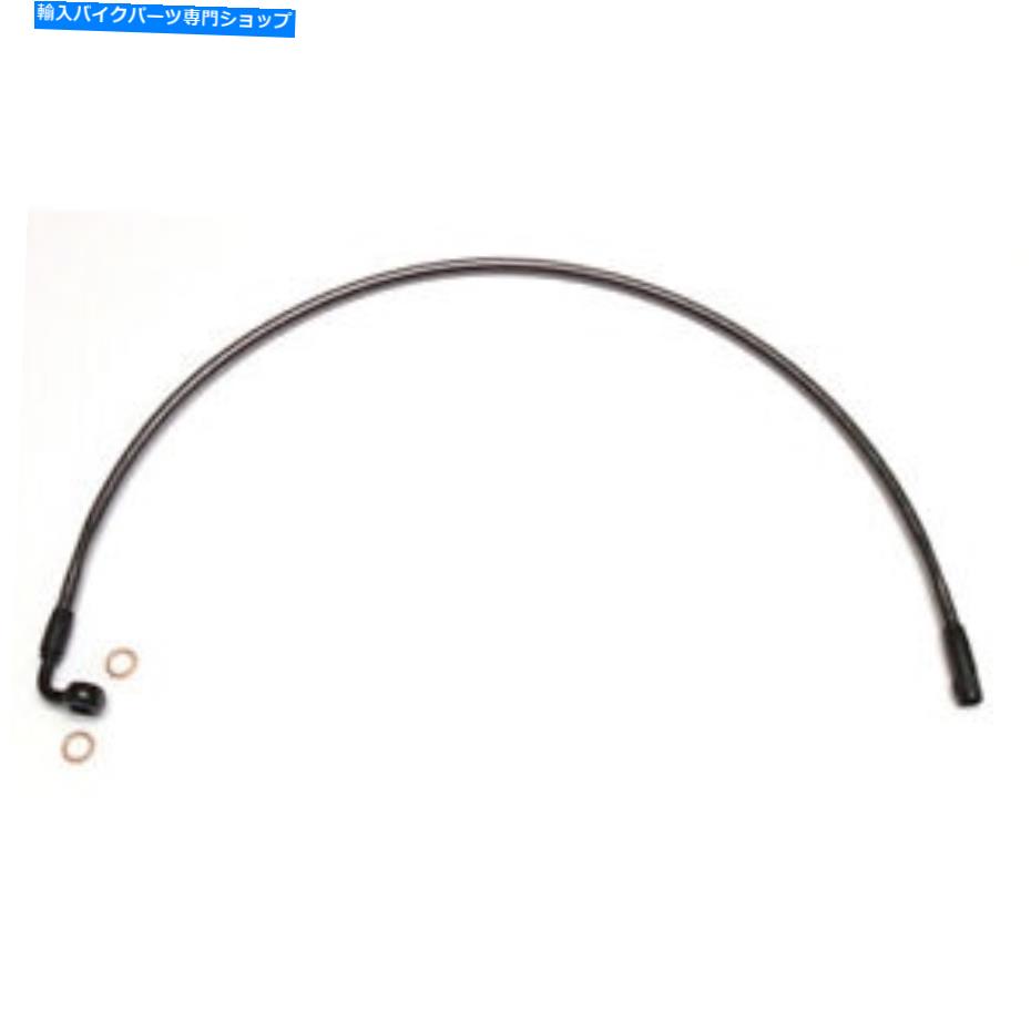 Hoses マグナムブラックパールフロントブレーキライン-ABS -90/10mm 27 \