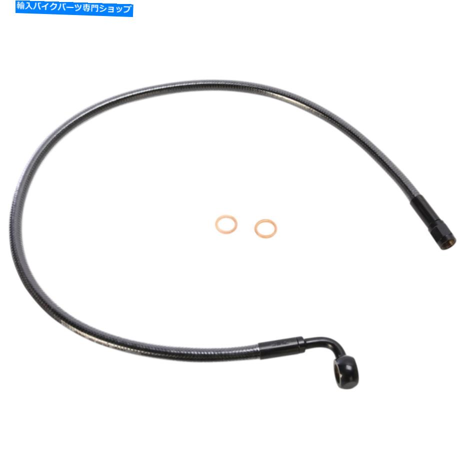 Hoses マグナムブラックパールブレーキライン - フロント-90/10mm 23 \