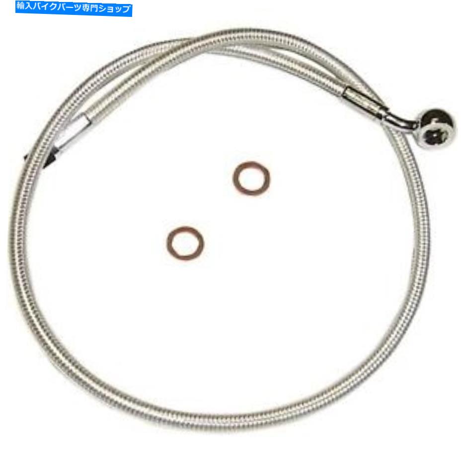 Hoses マグナムスターリングクロマイトIIブレーキライン-10mm/35°-28 \