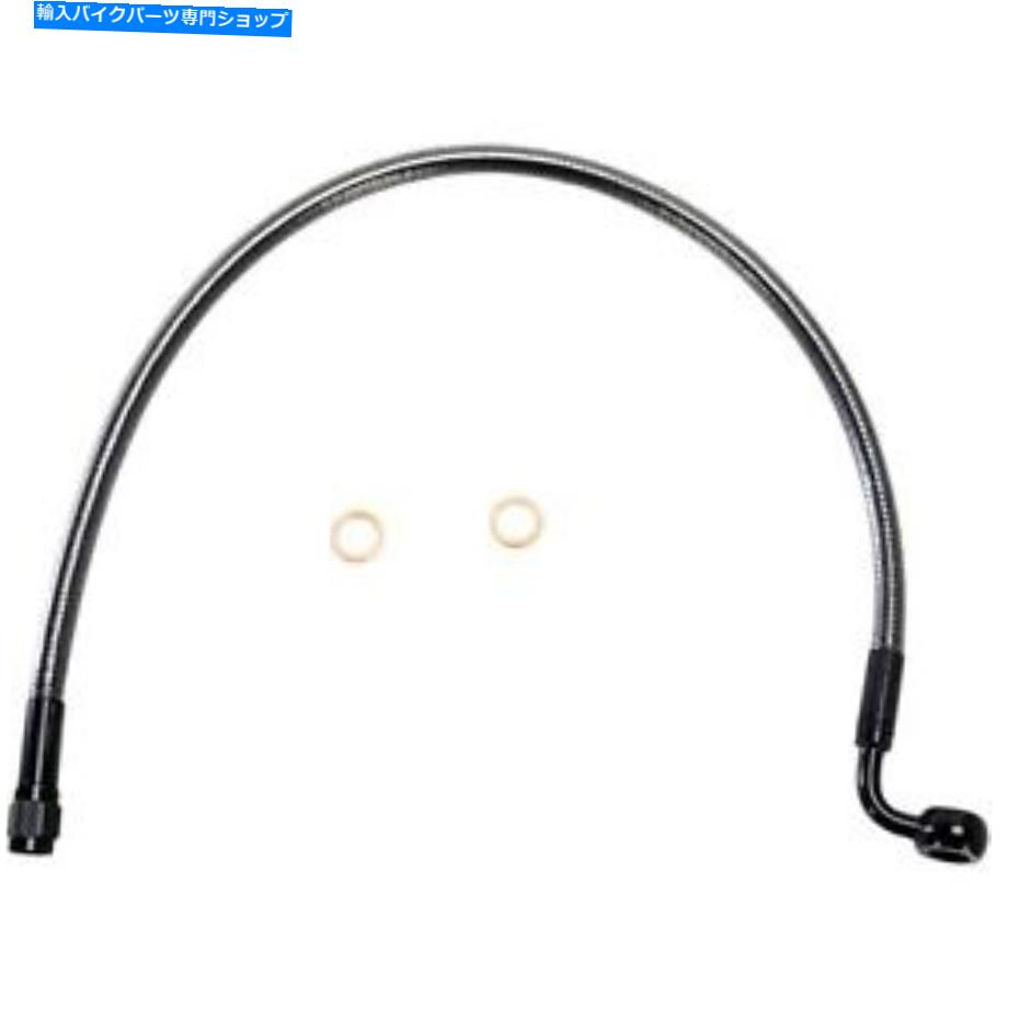 Hoses マグナムブラックパールブレーキライン - フロント-90/10mm 19 \