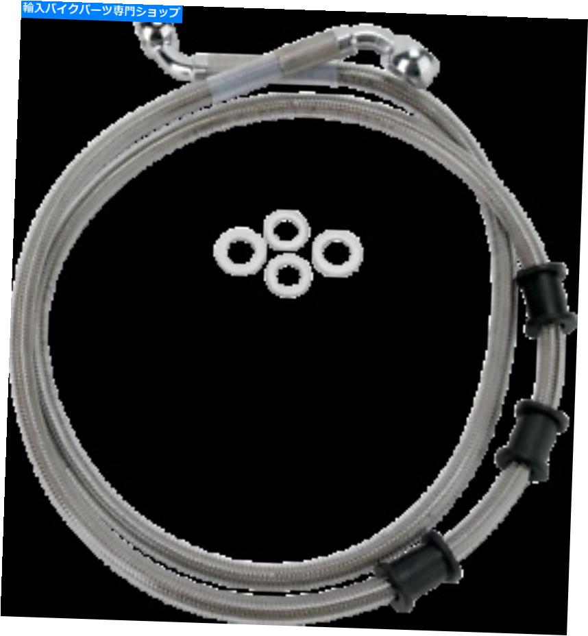 Hoses ドラッグ1741-2845拡張ステンレス鋼フロントブレーキラインキット DRAG 1741-2845 Extended Stainless Steel Front Brake Line Kit【並行輸入品】