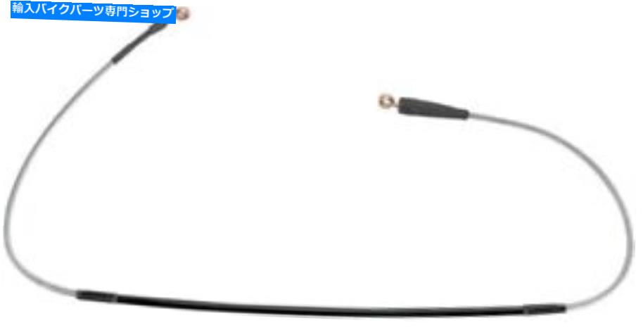 Hoses ムースレーシングステンレススチール編組ブレーキライン1741-0165 Moose Racing Stainless Steel Braided Brake Line 1741-0165【並行輸入品】