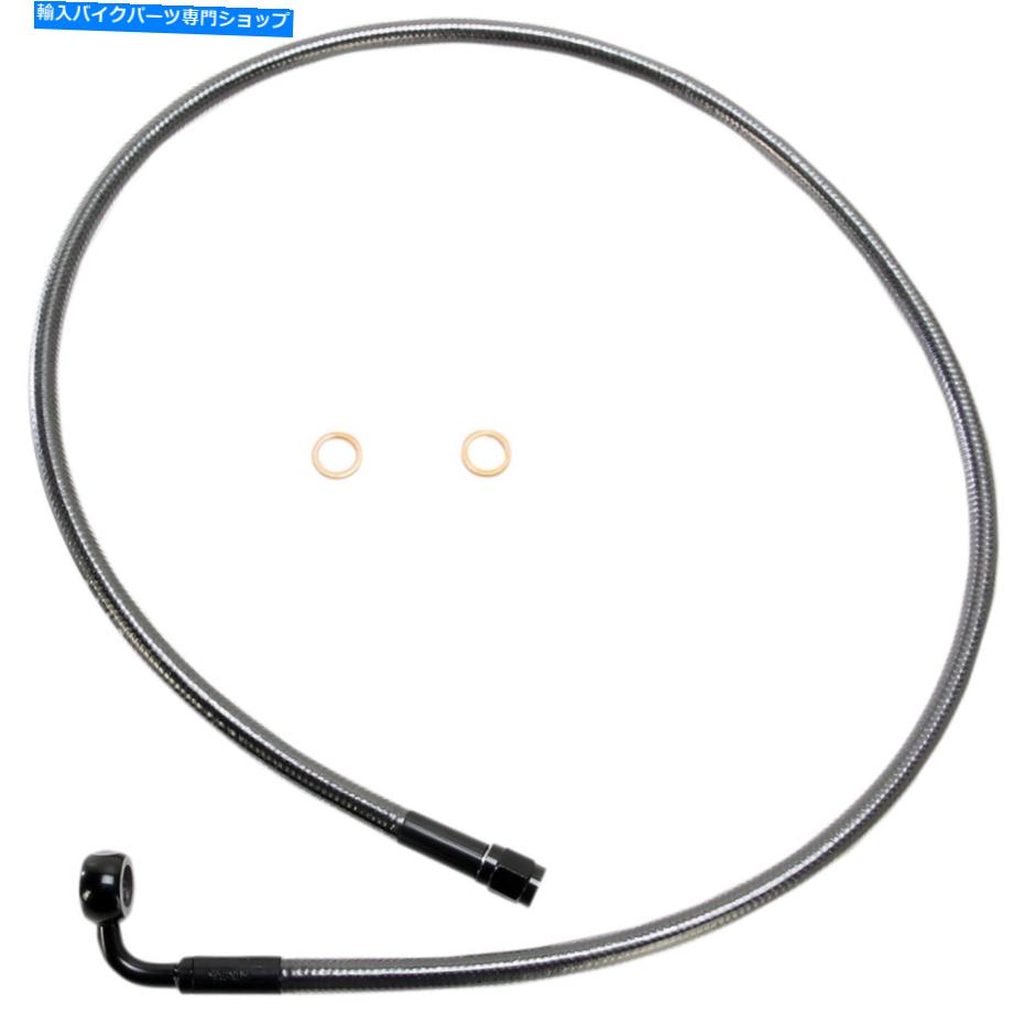 Hoses マグナムブラックパールブレーキライン - フロント-90/10mm 36 \