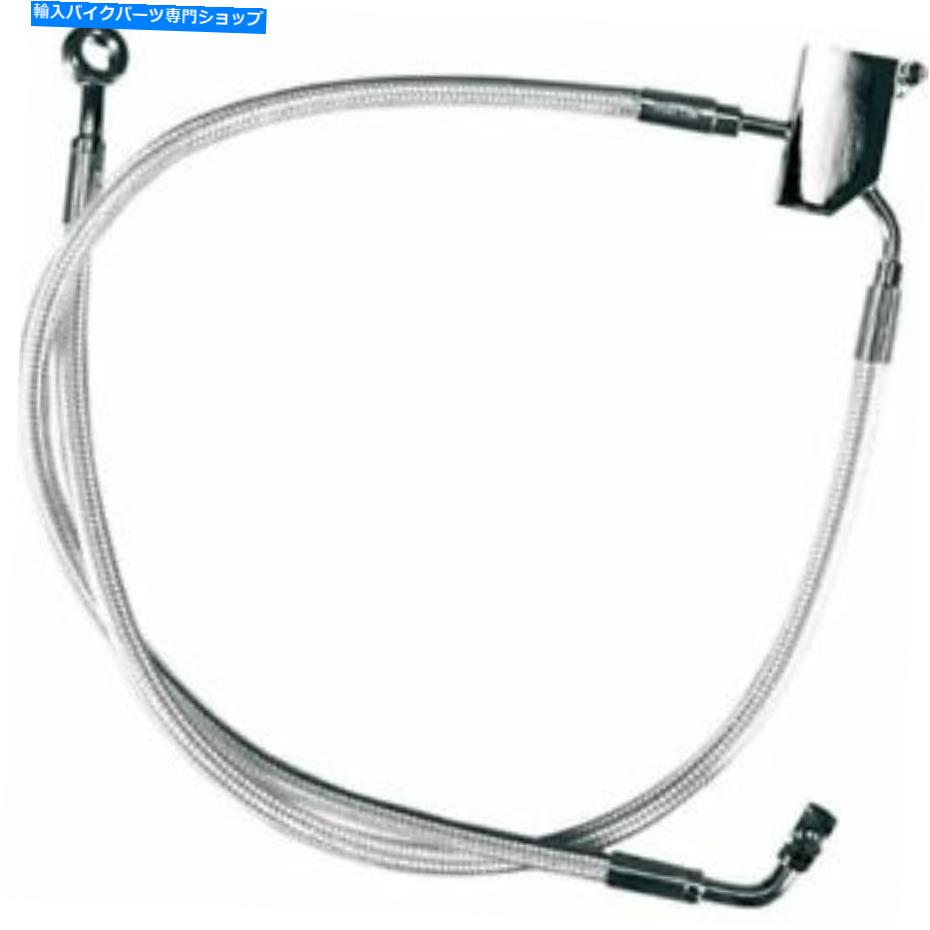 Hoses ハーレーFXD 00-07のマグナムクロマイトIIブレーキラインリア Magnum Chromite II Brake Line Rear for Harley FXD 00-07【並行輸入品】 42,108円
