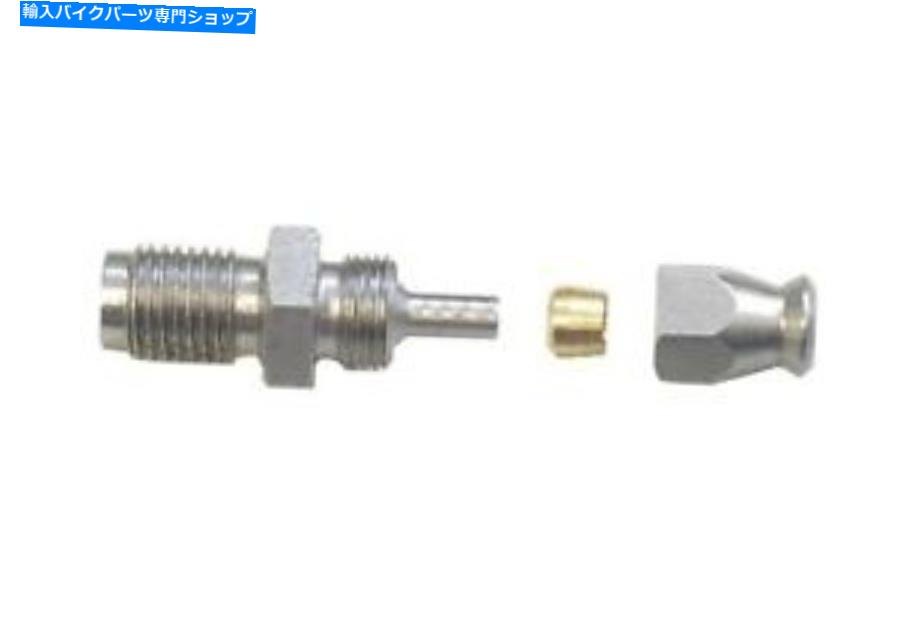 Hoses オスのホースエンド10mm x 1.00mmブレーキホース染色に凹む Male Hose End 10mm x 1.00mm Concave on to Brake Hose Stainle【並行輸入品】