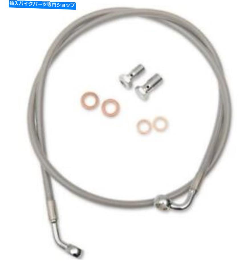 Hoses LAチョッパーズステンレススチールブレーキラインキット - ミニ猿ハンガー-LA -8310B08 LA Choppers Stainless Steel Brake Line Kit - Mini Ape Hangers - LA-8310B08【並行輸入品】