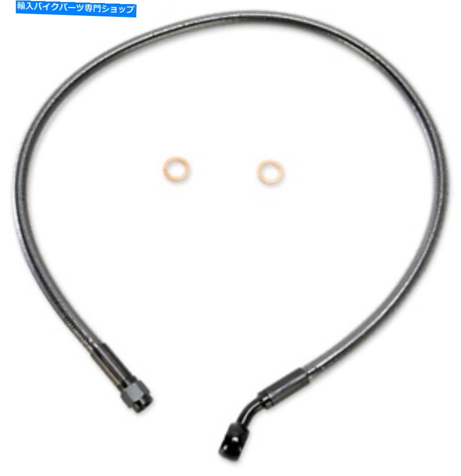 Hoses マグナムデザイナーシリーズABS固有のフロントブレーキラインキット35/10mm28 \