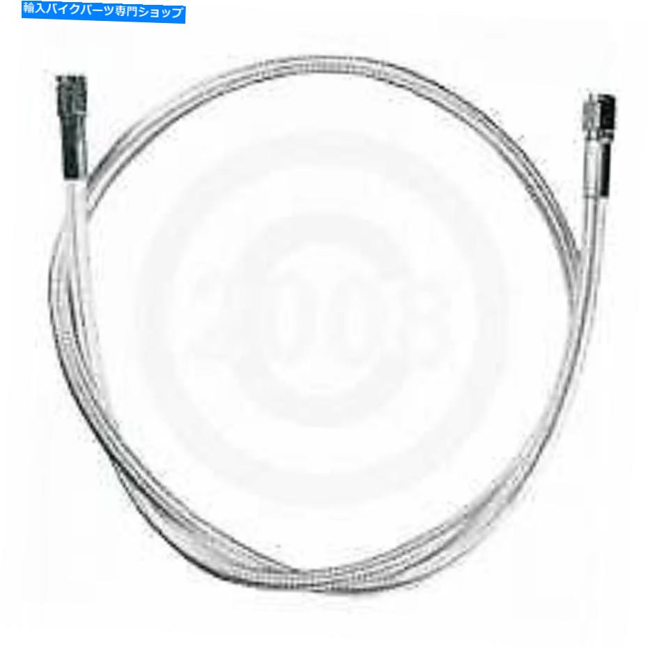 Hoses マグナム磨かれたステンレスユニバーサルブレーキライン58 \