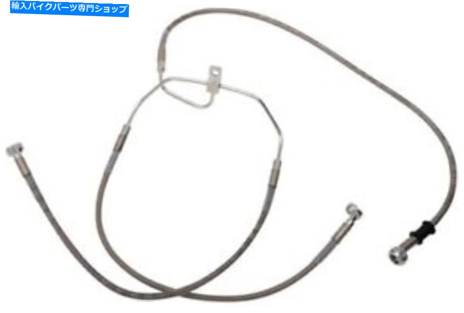 Hoses フロント拡張長編みステンレス鋼ブレーキラインキット+6インチ。660325-6 Front Extended Length Braided Stainless Steel Brake Line Kit +6 in. 660325-6【並行輸入品】｜Us Custom Parts Shop USDM