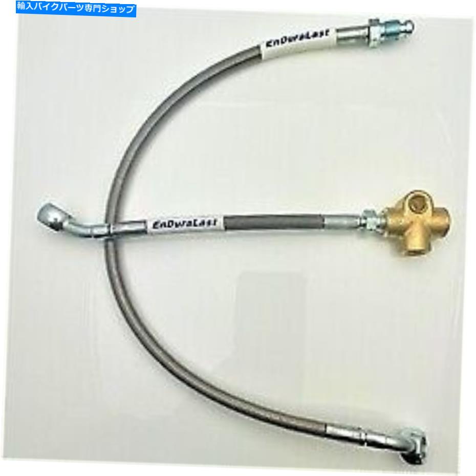 Hoses スチールフロント左ブレーキホースBMW R850R、R1100R; 34322330534 / brakehose534ss Steel Front Left Brake Hose BMW R850R,R1100R; 34322330534 / BrakeHose534SS【並行輸入品】
