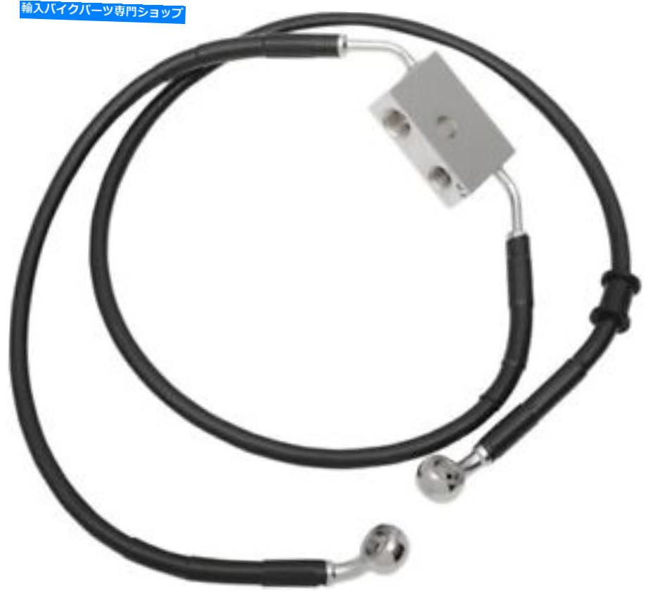 Hoses DS拡張フロントブレーキラインキットブラックABSのみ+10 "特大#3300537 DS Extended Front Brake Line Kit Black ABS Only +10" Oversize #3300537【並行輸入品】|Us Custom Parts Shop USDM