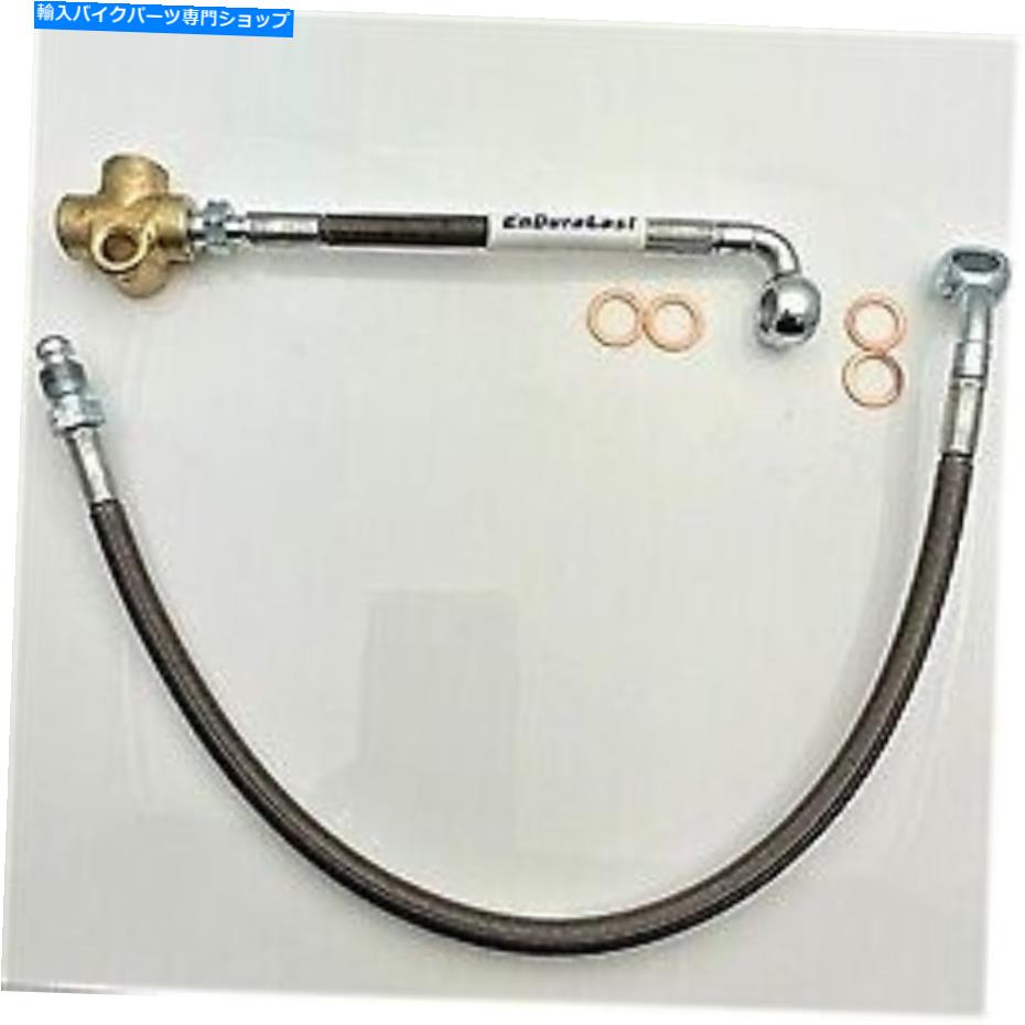 Hoses スチール編組フロントブレーキホースBMW K1200GT; 34327650207/brakehose0207ss Steel Braided Front Brake Hose BMW K1200GT; 34327650207/BrakeHose0207SS【並行輸入品】|Us Custom Parts Shop USDM