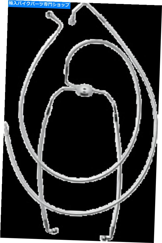Hoses マグナムクロマイトIIデザイナーシリーズフロントミッドブレーキライン37011 Magnum Chromite II Designer Series Front Mid Brake Line 37011【並行輸入品】|Us Custom Parts Shop USDM
