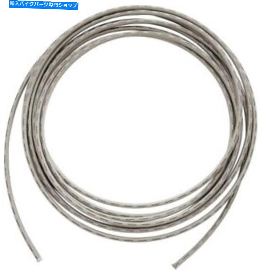 Hoses Goodridge 3クリアコーティングステンレス鋼編組ホース30フィート600-03-25 Goodridge 3 Clear-Coated Stainless Steel Braided Hose 30ft 600-03-25【並行輸入品】