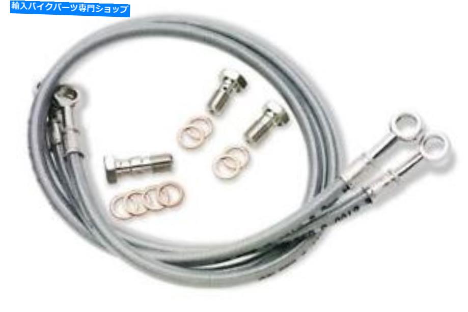 Hoses 06-2014 ZX14(非ABS)Galferフロントブレーキラインラインキット - Clear 2011 2012 2013 06-2014 ZX14 (NON-ABS) Galfer Front Brake Lines Line Kit - CLEAR 2011 2012 2013【並行輸入品】|Us Custom Parts Shop USDM