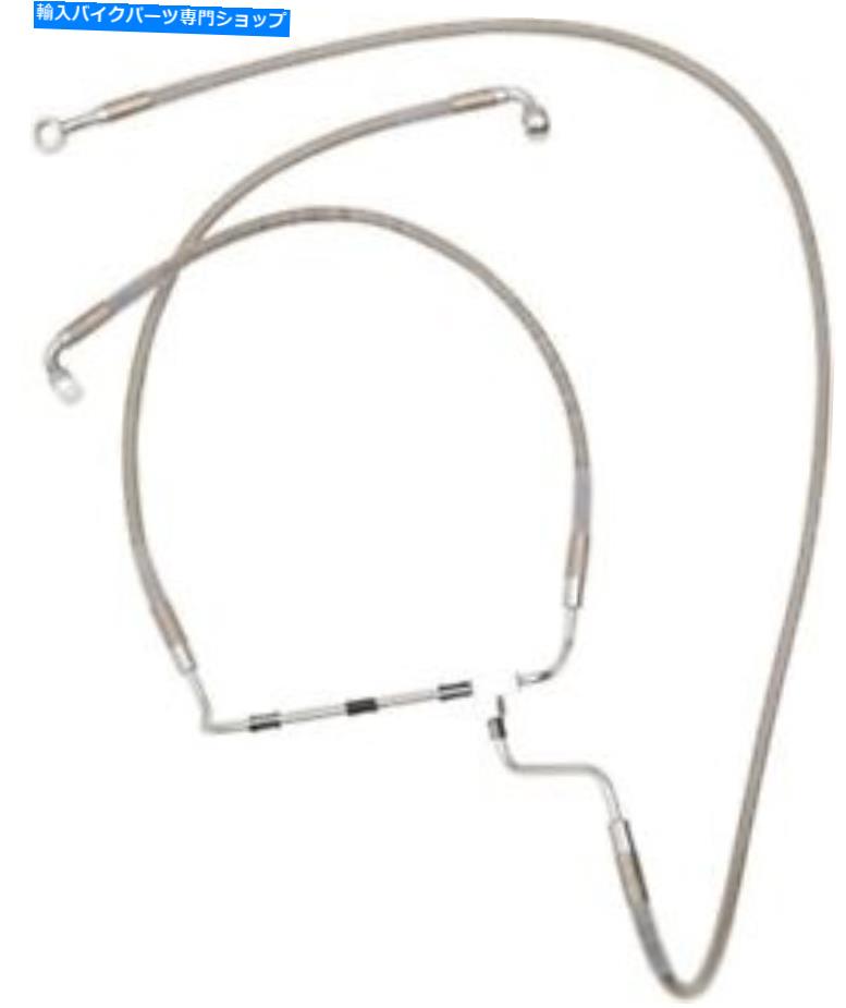 Hoses DS拡張フロントブレーキラインキットステンレス非ABS +2 "特大＃1047987 DS Extended Front Brake Line Kit Stainless Non-ABS +2" Oversize #1047987【並行輸入品】｜Us Custom Parts Shop USDM