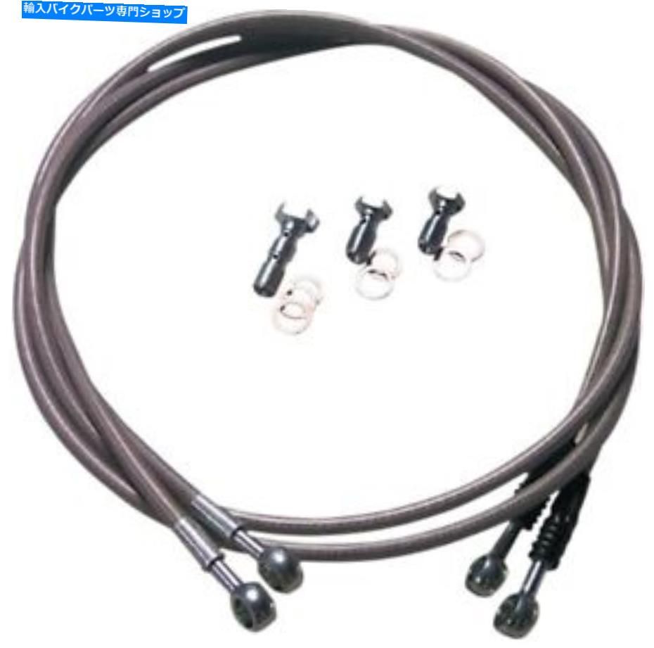 Hoses ローンスターレース30-54ステンレス編組ブレーキラインユニバーサル Lone Star Racing 30-54 Stainless Braided Brake Line Universal【並行輸入品】