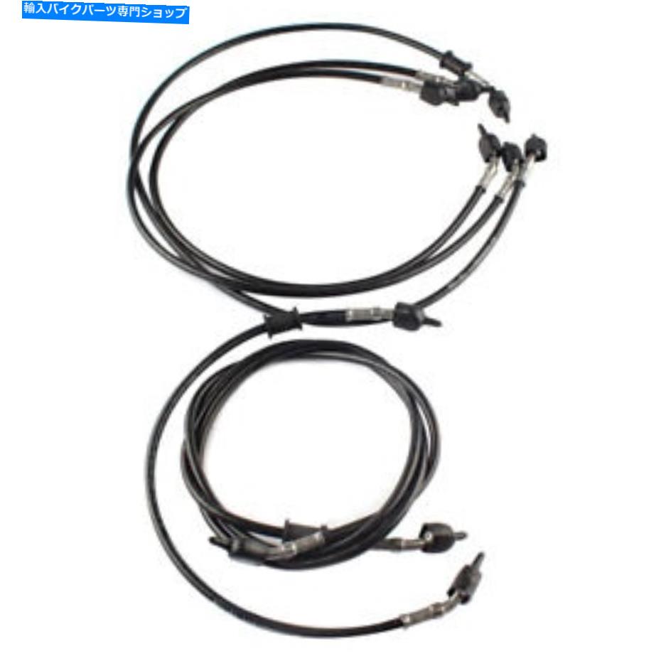 Hoses Lexmoto Pegasus 300ユーロ5 TR300T-P-E5/PEGASUS 300 TR300T-Pのブレーキホースキット Brake Hose Kit for Lexmoto Pegasus 300 Euro 5 TR300T-P-E5/Pegasus 300 TR300T-P【並行輸入品】