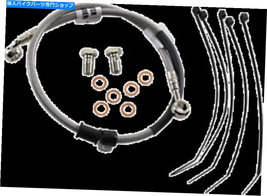 Hoses ガルファーステンレススチールブレーキラインキット2行フロントFK003D385-2 Galfer Stainlesss Steel Brake Line Kits 2 Lines Front FK003D385-2【並行輸入品】|Us Custom Parts Shop USDM