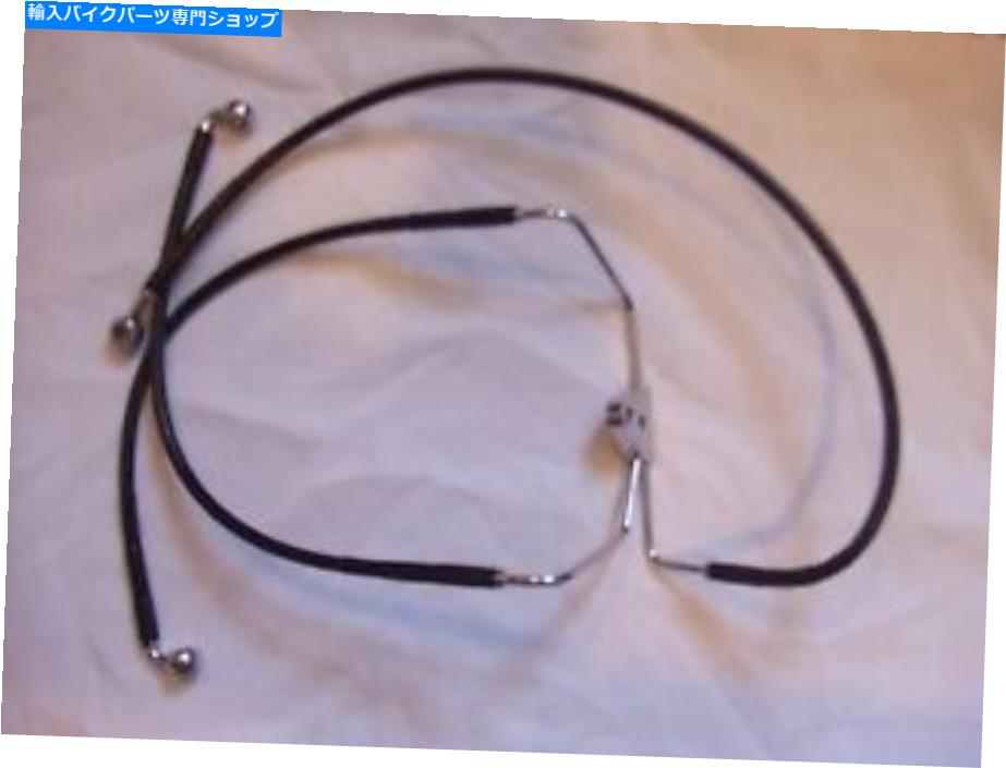 Hoses Harley 2009-2014 StreetGlid ABS 4 0verフロントブレーキホースデュアルディスク+8 HARLEY 2009-2014 STREETGLID ABS TYPE 4 0VER FRONT BRAKE HOSE DUAL DISC +8【並行輸入品】|Us Custom Parts Shop USDM