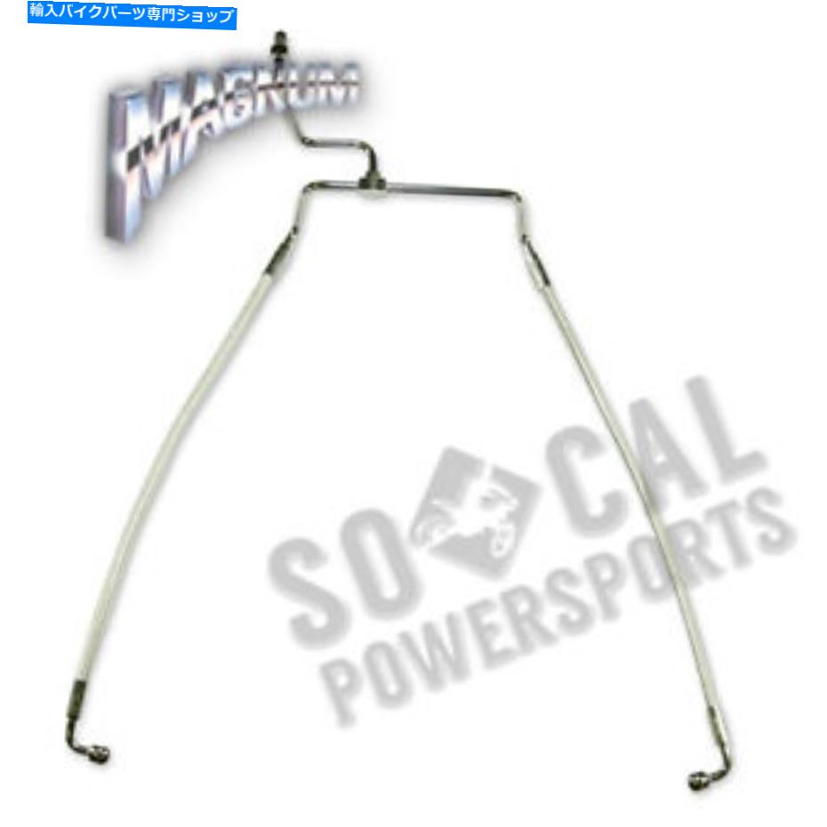 Hoses マグナムスターリングクロマイトIIデザイナーシリーズフロントローワーブレーキラインキット-37017 Magnum Sterling Chromite II Designer Series Front Lower Brake Line Kit - 37017【並行輸入品】｜Us Custom Parts Shop USDM