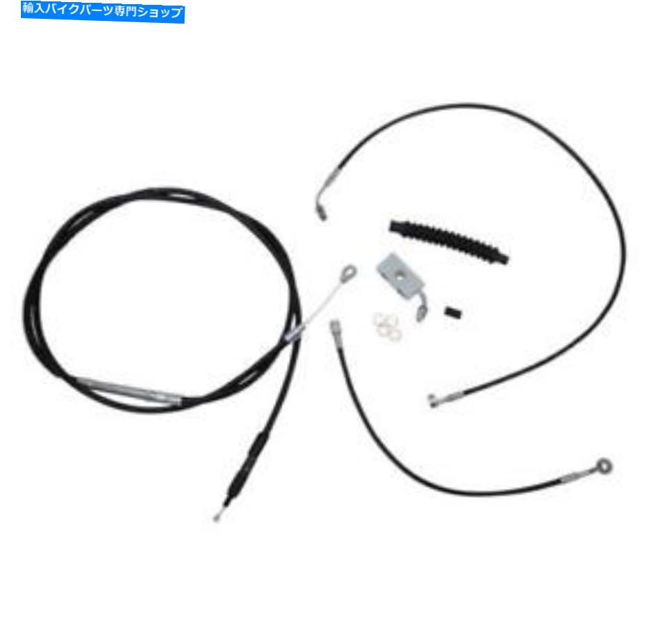 Hoses LAチョッパーズLA-8152KT-13Bケーブル/ブレーキラインキット-12-14IN。類人猿ハンガー - 黒 LA Choppers LA-8152KT-13B Cable/Brake Line Kit - 12-14in. Ape Hangers - Black【並行輸入品】|Us Custom Parts Shop USDM