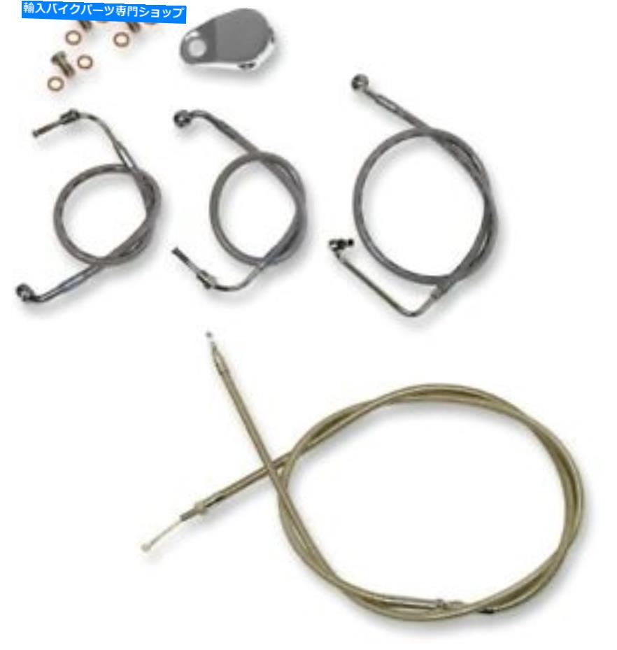 Hoses LAチョッパーズケーブル/ブレーキラインキットLA-8012KT-16 0610-1132 LA Choppers Cable/Brake Line Kit LA-8012KT-16 0610-1132【並行輸入品】