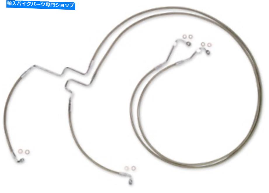 Hoses マグナムXRステンレス極端な応答ブレーキラインキット68 "70"#SSC1116-00 Magnum XR Stainless Extreme Response Brake Line Kit 68" 70" #SSC1116-00【並行輸入品】|Us Custom Parts Shop USDM