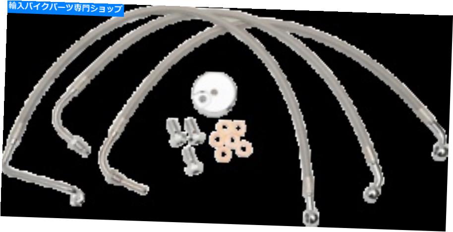 Hoses ハーレーFLHRブレーキラインのための96-03 96-03 for Harley FLHR Brake Lines 12\