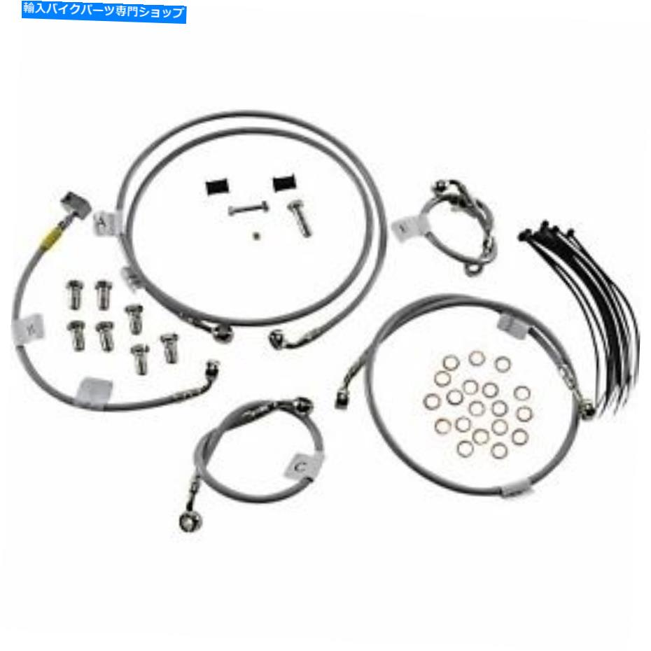 Hoses ガルファーブレーキラインフロントおよびリアキットステンレス5ラインFK003D935-5 GALFER BRAKE LINE FRONT AND REAR KIT STAINLESS 5 LINE FK003D935-5【並行輸入品】