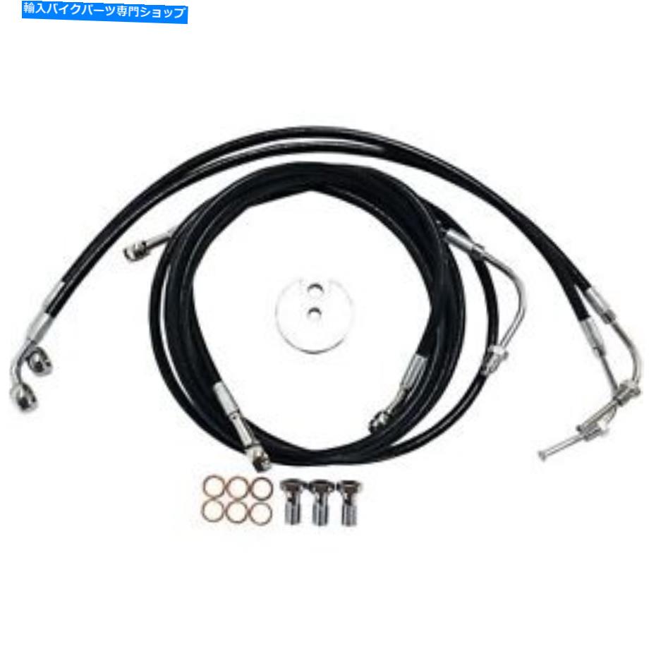 Hoses La Choppers Brake Lines -Black -15-17 FLTR ABS LA -8050B16B LA Choppers Brake Lines - Black - 15-17 FLTR ABS LA-8050B16B【並行輸入品】 59,334円