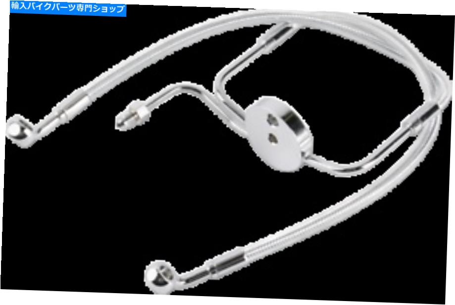 Hoses マグナム37007クロマイトIIデザイナーシリーズフロントローワーブレーキラインキット Magnum 37007 Chromite II Designer Series Front Lower Brake Line Kit【並行輸入品】