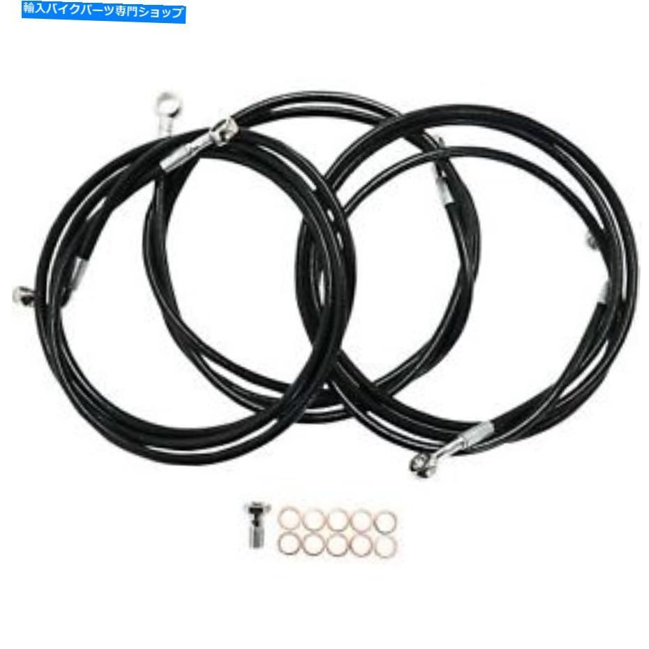 Hoses La Choppers Brake Lines -Black -15-17 14+FL ABS LA -8052B16B LA Choppers Brake Lines - Black - 15-17 14+FL ABS LA-8052B16B【並行輸入品】|Us Custom Parts Shop USDM