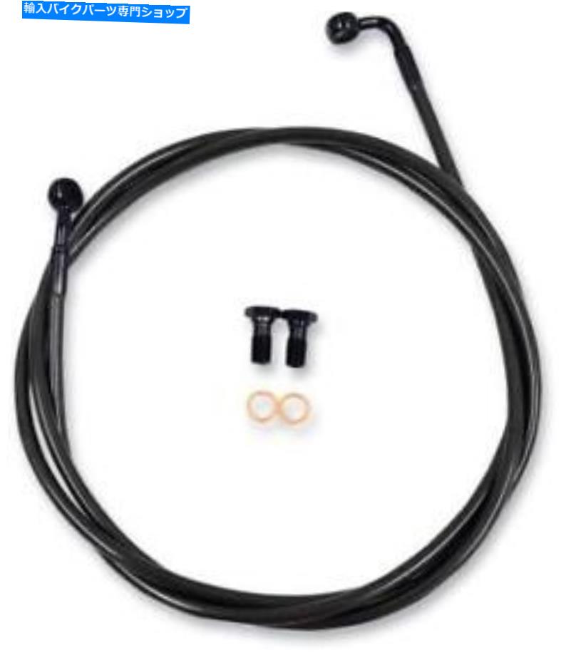 Hoses La Choppers Midnight Standard Brake Lines -18-20in。 APEハンガー-LA -8006B19M LA Choppers Midnight Standard Brake Lines - 18-20in. Ape Hangers - LA-8006B19M【並行輸入品】|Us Custom Parts Shop USDM