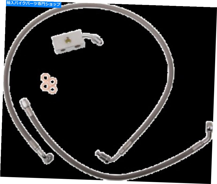 Hoses LAチョッパーズステンレススチールブレーキラインキットLA-8152B16 LA Choppers Stainless Steel Brake Line Kits LA-8152B16【並行輸入品】|Us Custom Parts Shop USDM