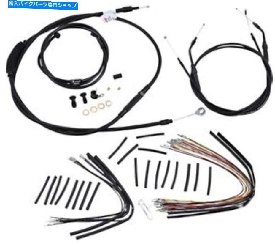 Hoses 16 "Gorilla Bars Harley FXDWGI 07-08,10-11のバーリーケーブル/ブレーキラインキット Burly Cable/Brake Line Kit for 16" Gorilla Bars Harley FXDWGI 07-08,10-11【並行輸入品】｜Us Custom Parts Shop USDM