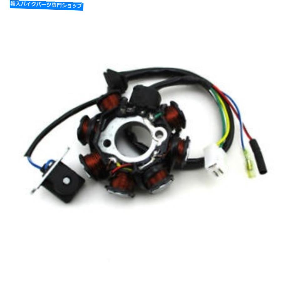 Magnetos 8コイルポールACイグニッションステーターGy6 50ccスクーターモペットATV GO KARTのためのマグネット 8 Coil Pole AC Ignition Stator Magneto For GY6 50cc Scooter Moped ATV Go Kart【並行輸入品】