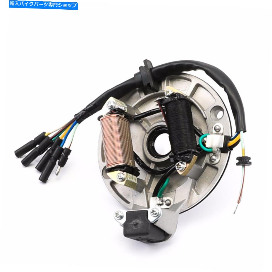 Magnetos 2コイル5 50ccのワイヤーステーターイグニッションマグネトプレート90cc 125cc ATVダートバイク 2-Coil 5 wire STATOR IGNITION MAGNETO PLATE for 50cc 90cc 125cc ATV Dirt Bike【並行輸入品】